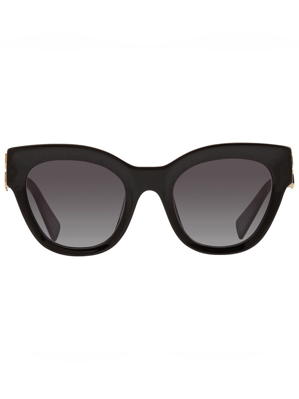 Miu Miu Black Oversized Gradient Sunglasses